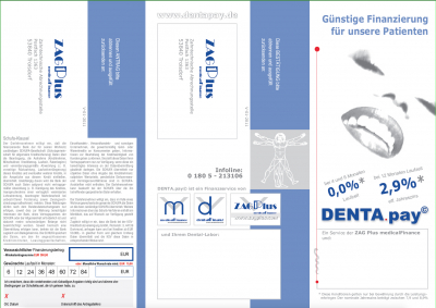 DENTA.pay© - die günstige Finanzierung für Ihre Patienten